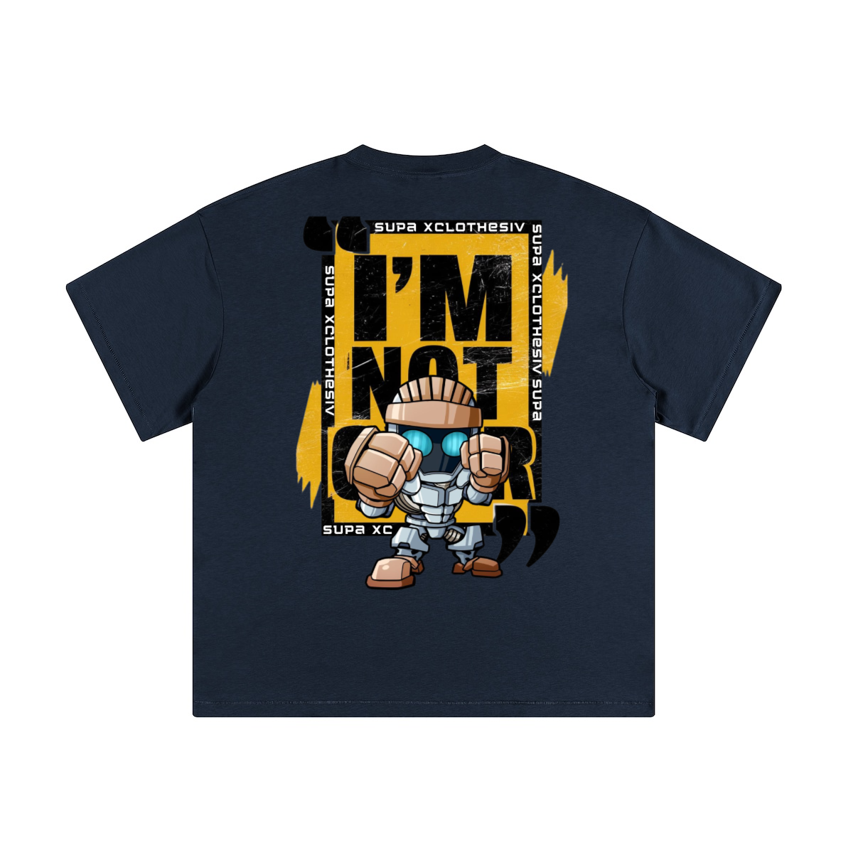 Supa xclothesiv boxe Robot T-shirt