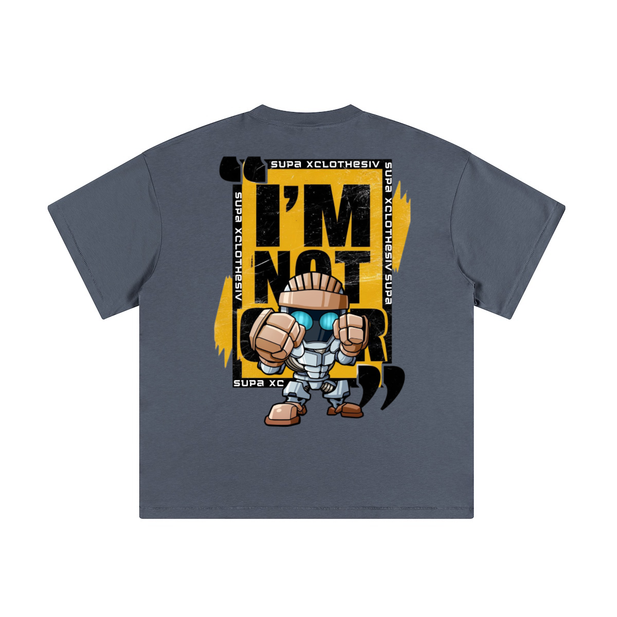 Supa xclothesiv boxe Robot T-shirt