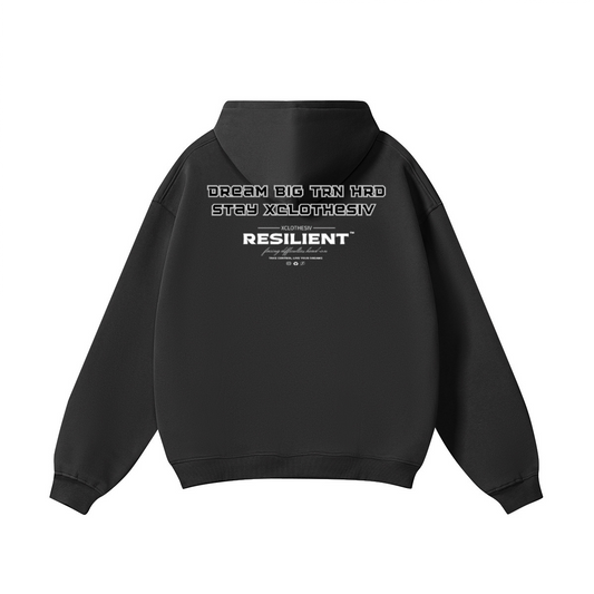 Unisex Heavyweight Looped Hoodie (Dream big TRN HRD)