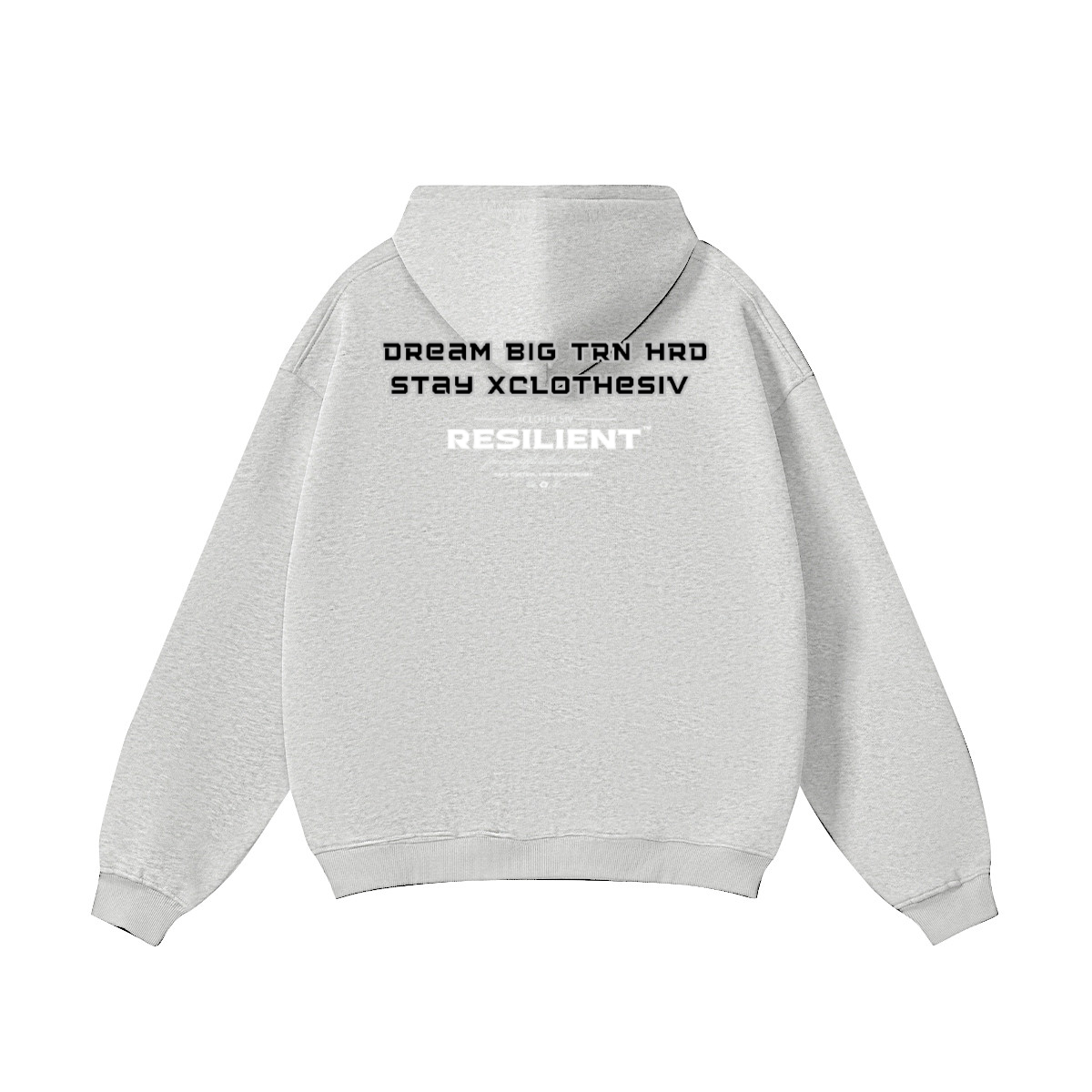 Unisex Heavyweight Looped Hoodie (Dream big TRN HRD)