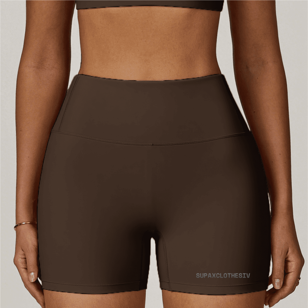 CloudFeel High-Waisted Compression Yoga Shorts