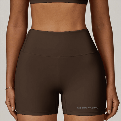 CloudFeel High-Waisted Compression Yoga Shorts