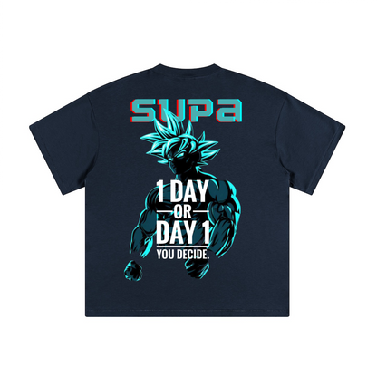 SUPA XCLOTHESIV BLUE GOKU - T-shirt
