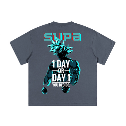 SUPA XCLOTHESIV BLUE GOKU - T-shirt