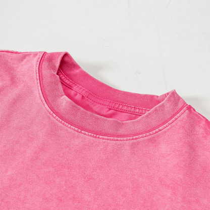 Fit Cropped Crewneck T-shirt